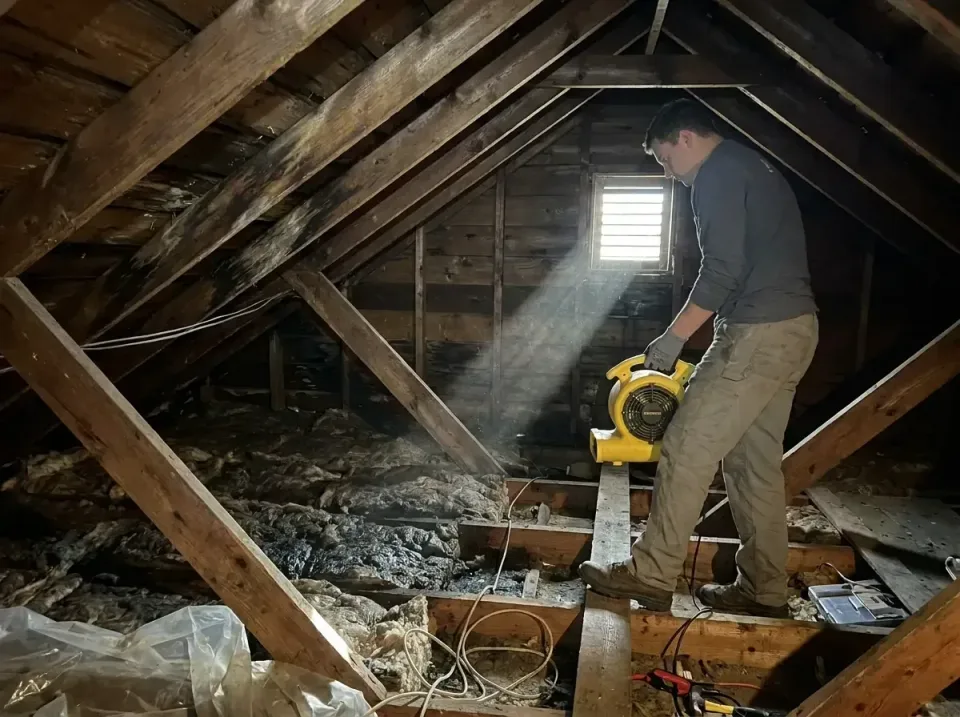 attic-water-damage-drying-proc-007 — frequently asked questions, Emergency Water Extraction & 24/7 Flood Response in Gold Ba…